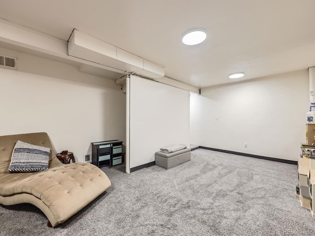 4904 E 125th Ave, Thornton, CO 80241 - finished below grade area with carpet flooring and baseboards