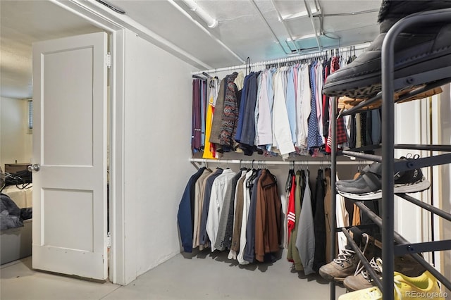 view of spacious closet