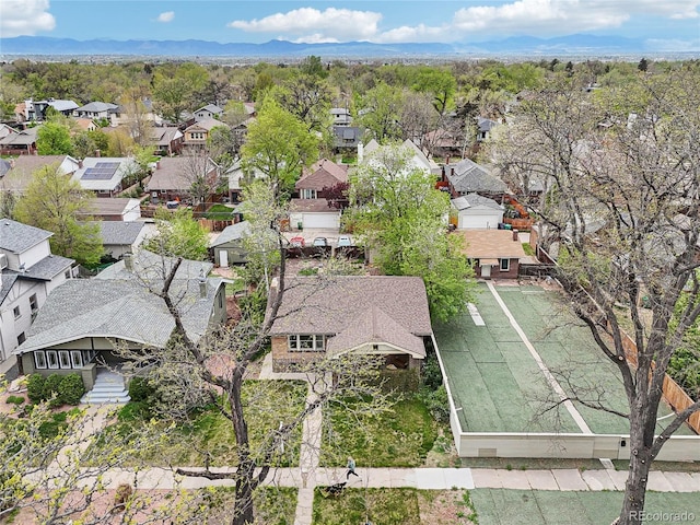 view of property location with nearby suburban area