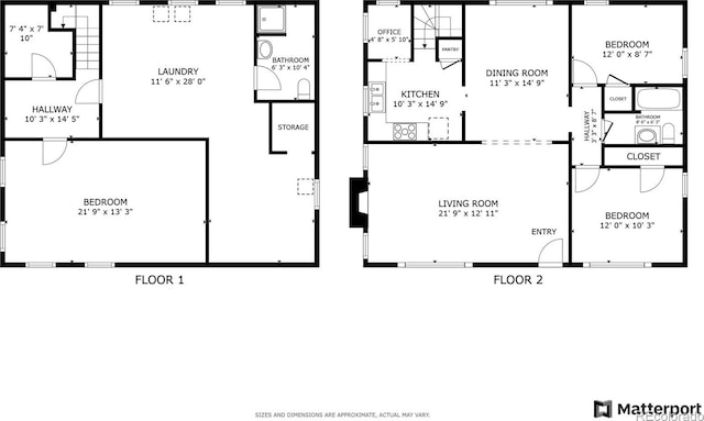 floor plan / room layout