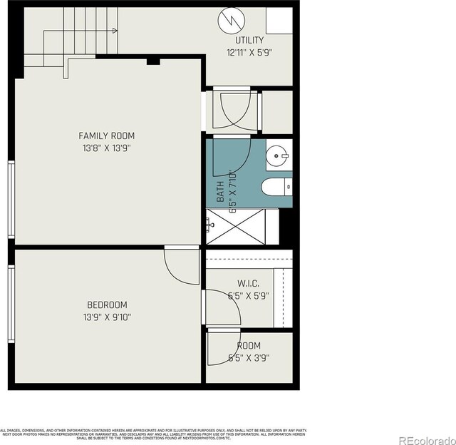 6027 N Netherland Ct, Aurora, CO 80019 - view of floor plan / room layout