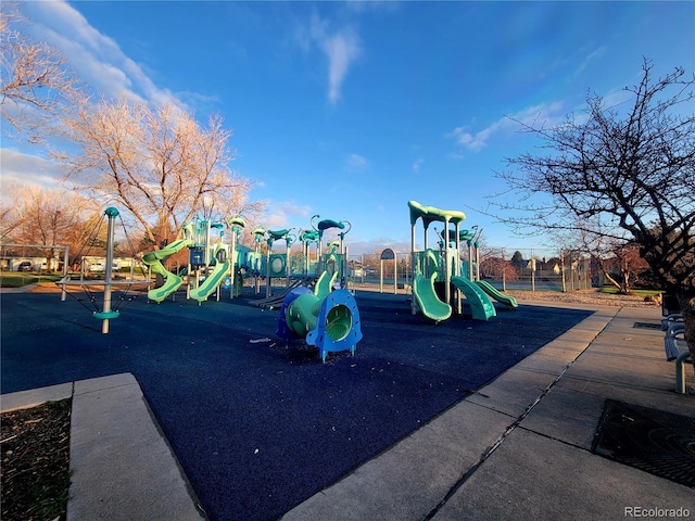 view of community playground