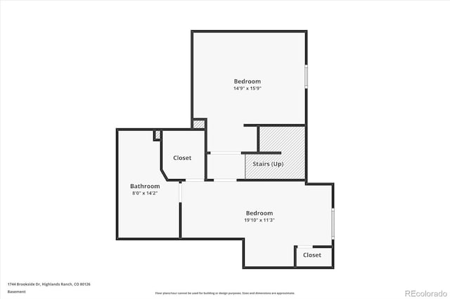 1744 Brookside Dr, Highlands Ranch, CO 80126 - view of home floor plan