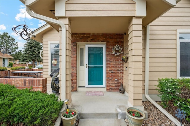 2164 S Troy Way, Aurora, CO 80014 - entrance to property with brick siding