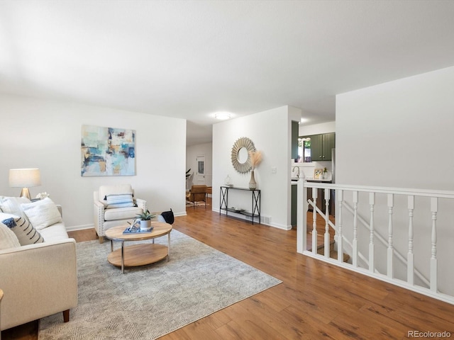 1067 E 15th Ave, Broomfield, CO 80020 - living room with wood finished floors and baseboards