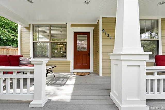 9134 E 29th Pl, Denver, CO 80238 - property entrance with a porch