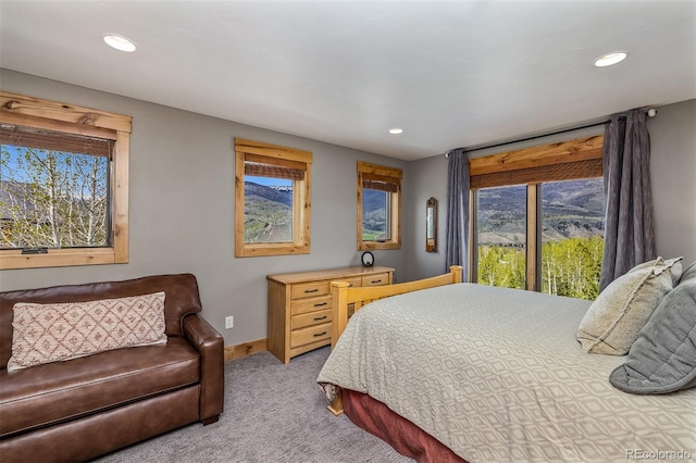 2655 Hunters Knob Rd, Silverthorne, CO 80498 - carpeted bedroom featuring recessed lighting and baseboards