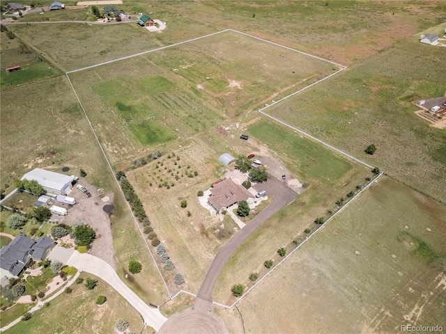 34771 E 153rd Ct, Hudson, CO 80642 - aerial view of property's location featuring rural landscape