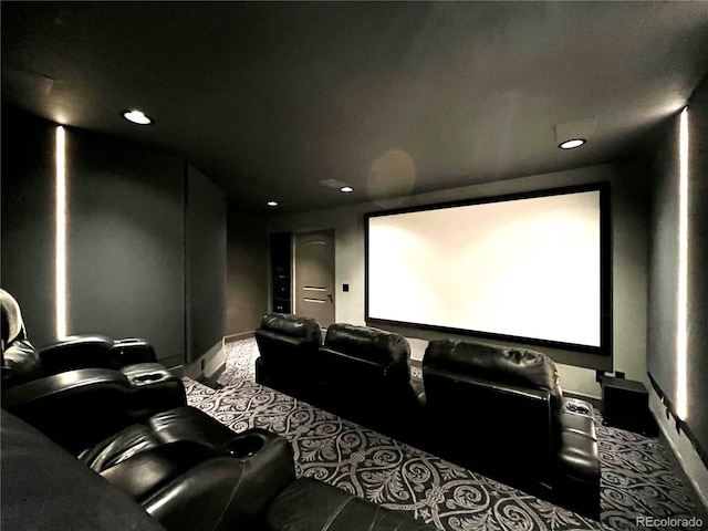 view of cinema room