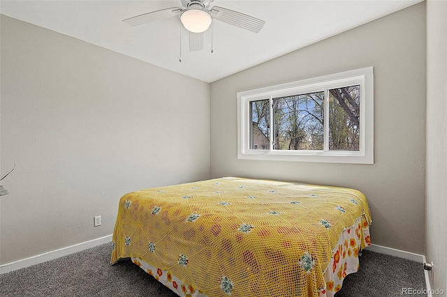 825 Hill Road Ct, Colorado Springs, CO 80909 - carpeted bedroom featuring baseboards and ceiling fan