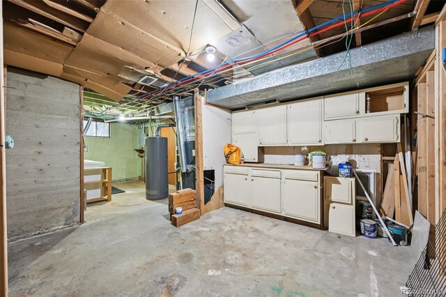 4560 S Fox St, Englewood, CO 80110 - below grade area featuring water heater
