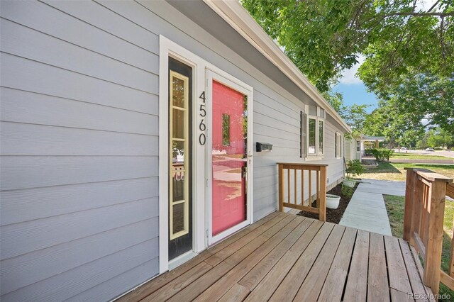 4560 S Fox St, Englewood, CO 80110 - view of deck