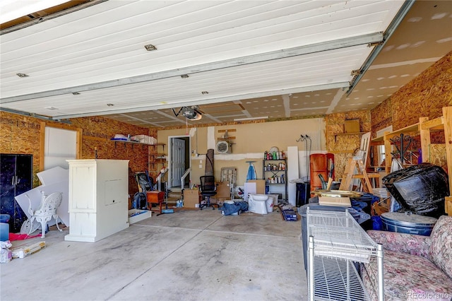 200 E 6th St, Flagler, CO 80815 - garage featuring a garage door opener