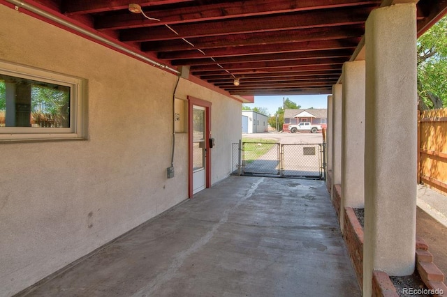 1560 Simms St, Lakewood, CO 80215 - view of patio / terrace with electric panel