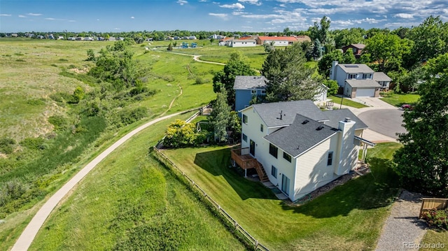 551 Snowy Owl Pl, Highlands Ranch, CO 80126 - aerial view