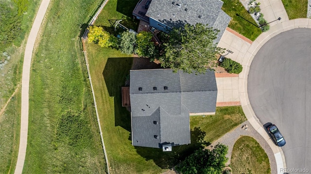 551 Snowy Owl Pl, Highlands Ranch, CO 80126 - bird's eye view