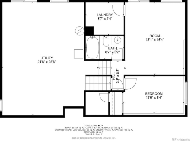551 Snowy Owl Pl, Highlands Ranch, CO 80126 - view of floor plan / room layout