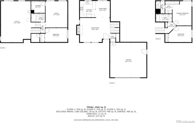 551 Snowy Owl Pl, Highlands Ranch, CO 80126 - view of home floor plan