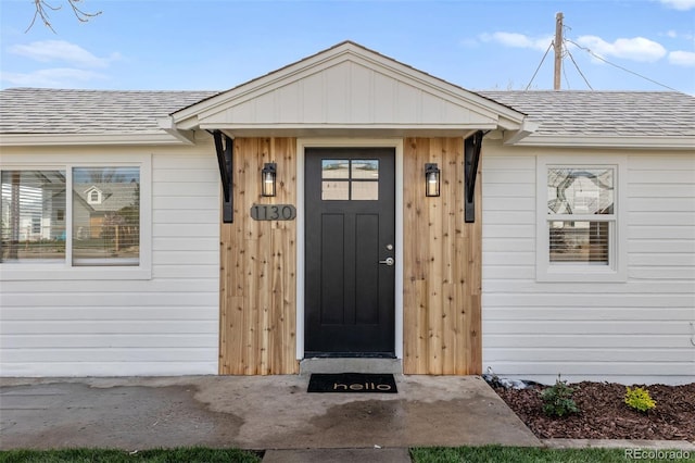 1130 Orchard St, Golden, CO 80401 - entrance to property featuring roof with shingles