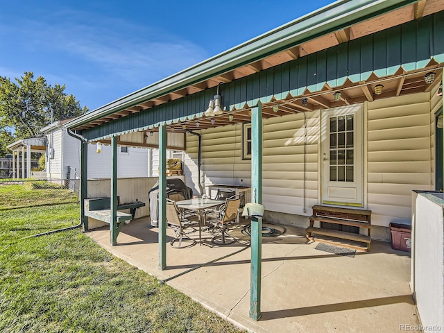 view of patio / terrace