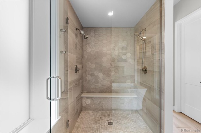 10113 Bellwether Ln, Lone Tree, CO 80124 - bathroom with a shower stall