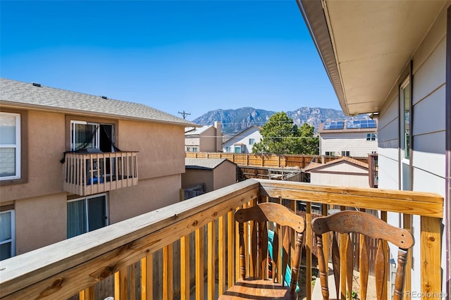 4310 Loomis Ave, Colorado Springs, CO 80906 - balcony featuring a mountain view