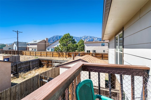 4310 Loomis Ave, Colorado Springs, CO 80906 - balcony featuring a mountain view
