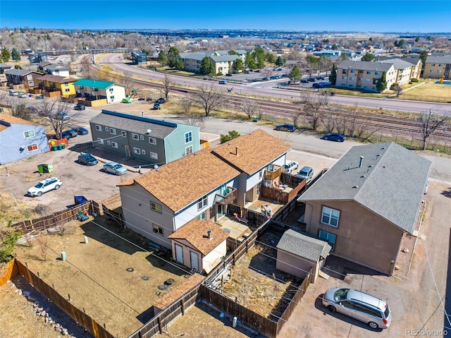 4310 Loomis Ave, Colorado Springs, CO 80906 - bird's eye view with a residential view