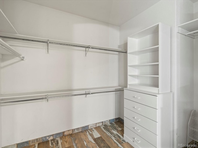 28465 Cragmont Dr, Evergreen, CO 80439 - walk in closet featuring dark wood-style flooring