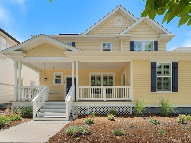 2821 Fulton St, Denver, CO 80238 - view of front facade with covered porch