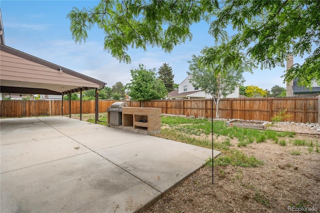 1758 S Tucson St, Aurora, CO 80012 - fenced backyard with a patio area and grilling area