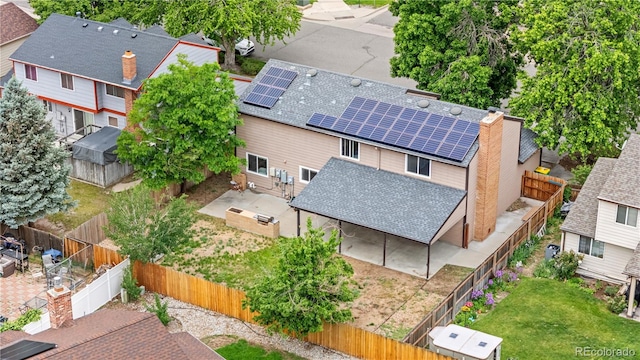 1758 S Tucson St, Aurora, CO 80012 - aerial view of residential area