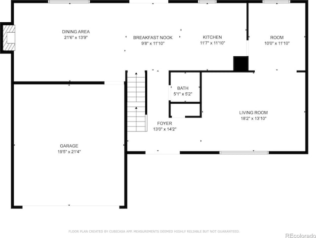 1758 S Tucson St, Aurora, CO 80012 - floor plan / room layout