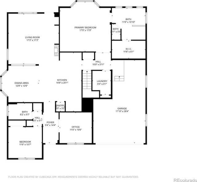 5810 Moss Ct, Golden, CO 80403 - view of home floor plan