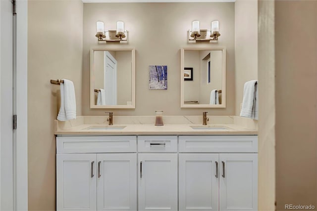613 Iowa St, Golden, CO 80403 - full bathroom with a sink and double vanity
