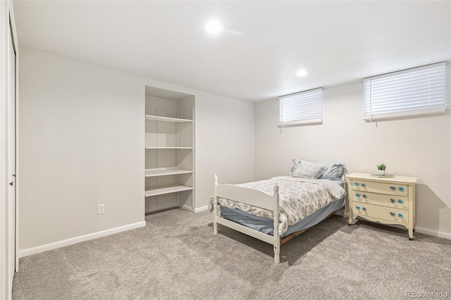 8474 E Otero Cir, Centennial, CO 80112 - bedroom with carpet flooring, baseboards, and recessed lighting