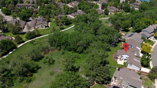8474 E Otero Cir, Centennial, CO 80112 - aerial overview of property's location featuring nearby suburban area