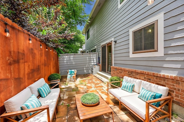 5275 Cody St, Arvada, CO 80002 - view of patio / terrace with outdoor lounge area