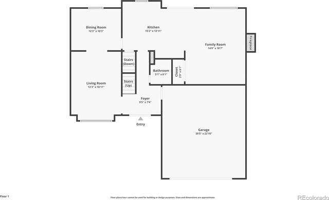 7708 S Krameria Ct, Centennial, CO 80112 - property floor plan