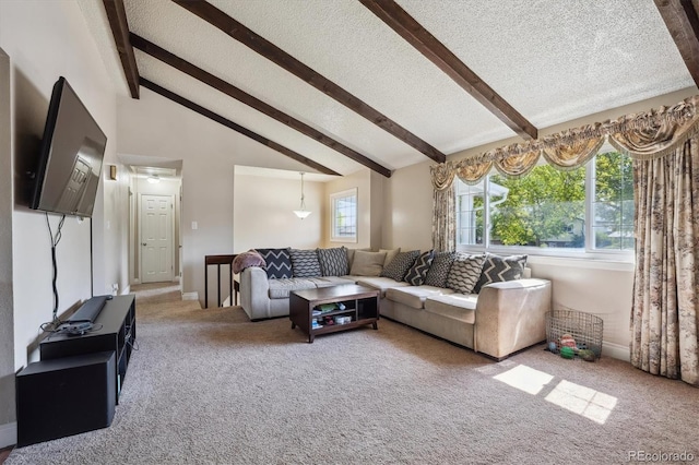 848 S 13th Ave, Brighton, CO 80601 - carpeted living area with a textured ceiling and baseboards