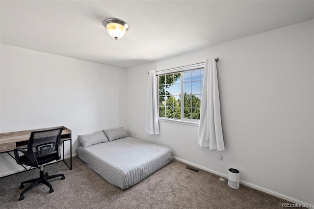 4807 S Killarney Ct, Aurora, CO 80015 - carpeted bedroom featuring baseboards and an office area