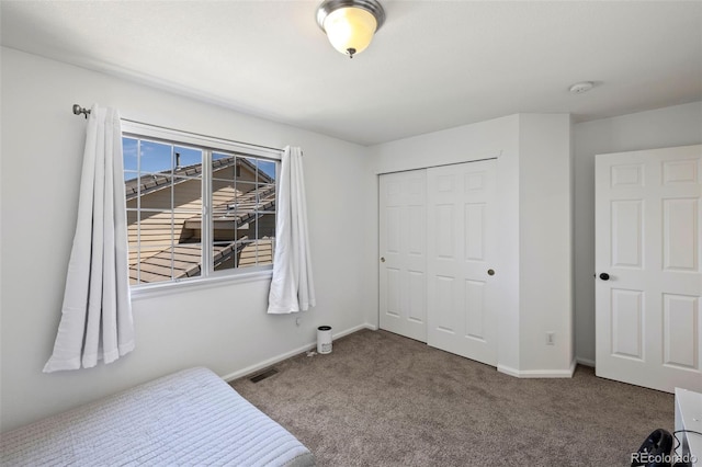4807 S Killarney Ct, Aurora, CO 80015 - unfurnished bedroom featuring carpet floors and a closet