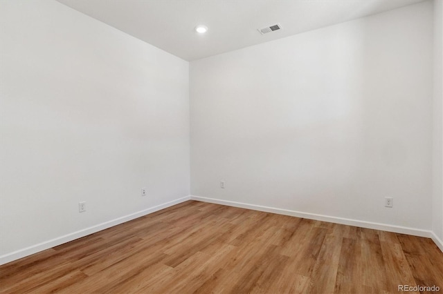 8339 Snake River St, Littleton, CO 80125 - spare room with light wood-style flooring and recessed lighting