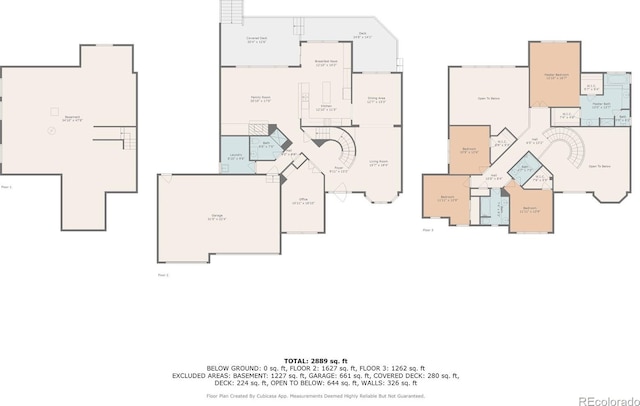 5416 S Hannibal Ct, Centennial, CO 80015 - view of property floor plan