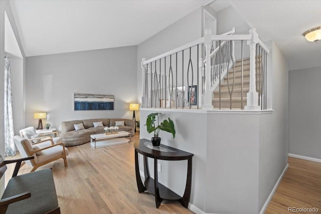 5310 S Flanders Way, Centennial, CO 80015 - living area with baseboards and wood finished floors