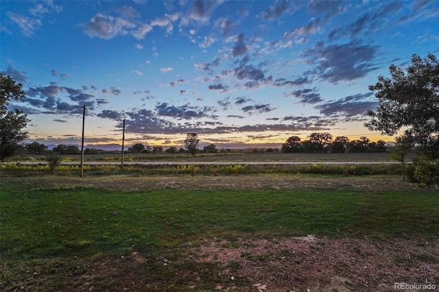 5142 Buffalo Rd, Erie, CO 80516 - view of yard featuring a rural view