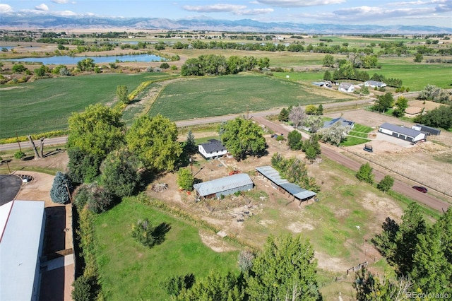 5142 Buffalo Rd, Erie, CO 80516 - drone / aerial view with a water view and a rural view