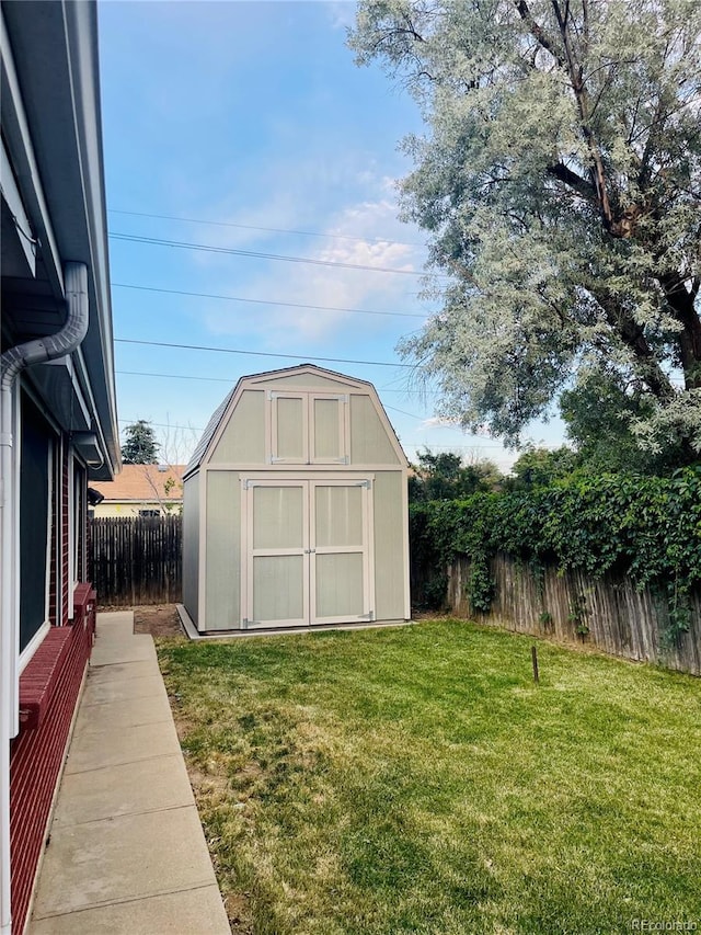 1280 Xanadu St, Aurora, CO 80011 - view of shed with a fenced backyard