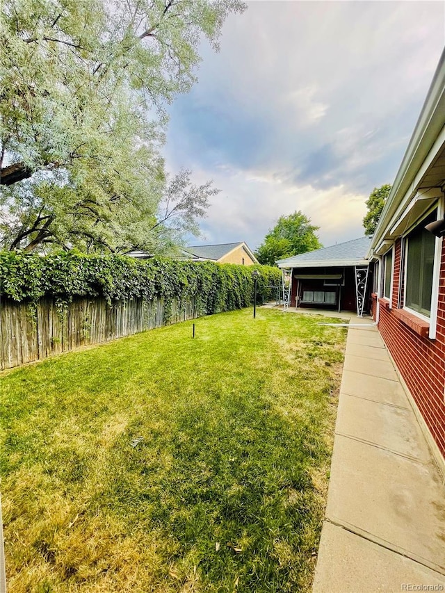 1280 Xanadu St, Aurora, CO 80011 - view of yard