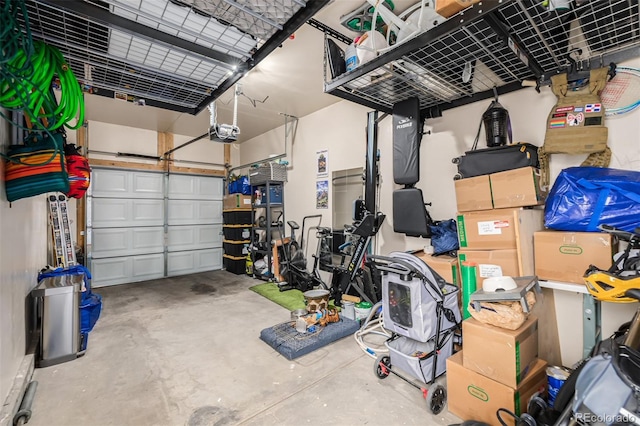 2824 W Parkside Pl, Denver, CO 80221 - garage with a garage door opener
